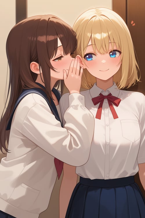 (IL Pose) Whispering in Ear | 悄悄话 耳语 by Akiseki on Tensor.Art