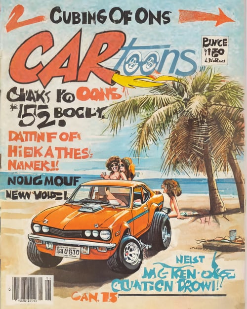 Cartoonz Car Magazine SDXL by Bloody669 on Tensor.Art