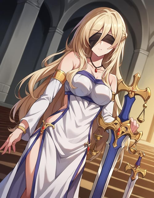 Pout Maiden / Sword Maiden by Golden Sky NEET on Tensor.Art