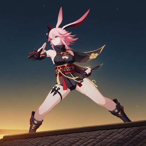 Yae Sakura - Honkai Impact 3rd (16 Outfits) by Khanykov01 on Tensor.Art