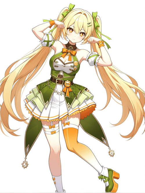 芙拉/向日葵娘（植物娘大战僵尸） by RPG on Tensor.Art