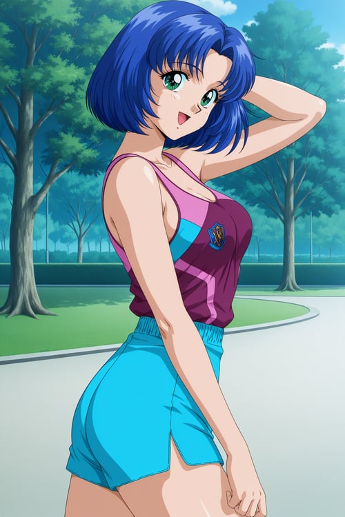 Megumi Hayasaka 早坂めぐみ - Gals Panic S2 by EroBytes on Tensor.Art