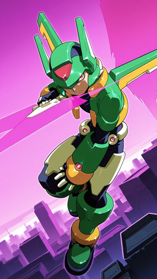 Model H - Megaman ZX Advent by bfai on Tensor.Art