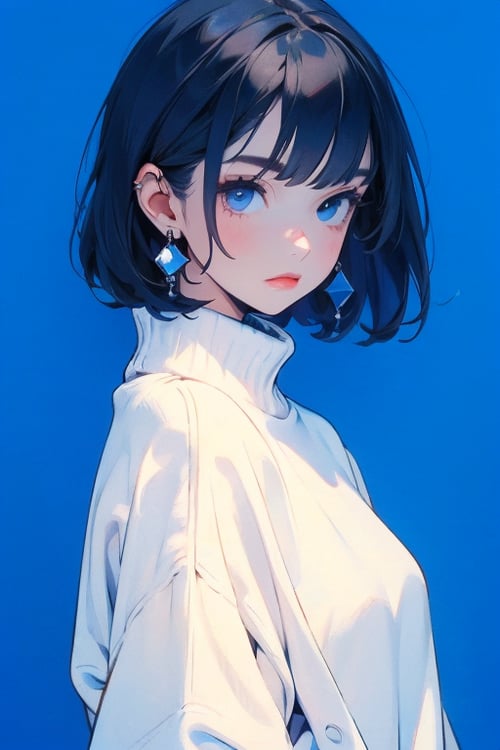 克莱因蓝二次元头像(于修) by 于修 on Tensor.Art