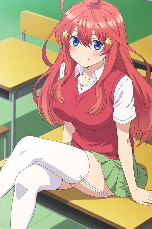 Nakano Itsuki (中野 五月) - Gotoubun no Hanayome by Katori Konoe on Tensor.Art