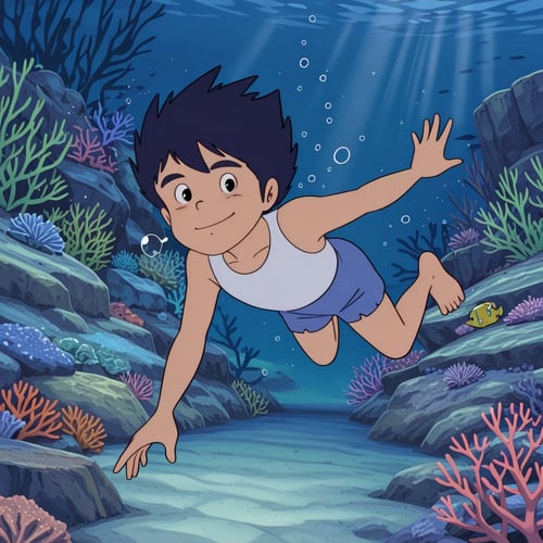 Conan (Future Boy Conan) by MetroAI7277 on Tensor.Art