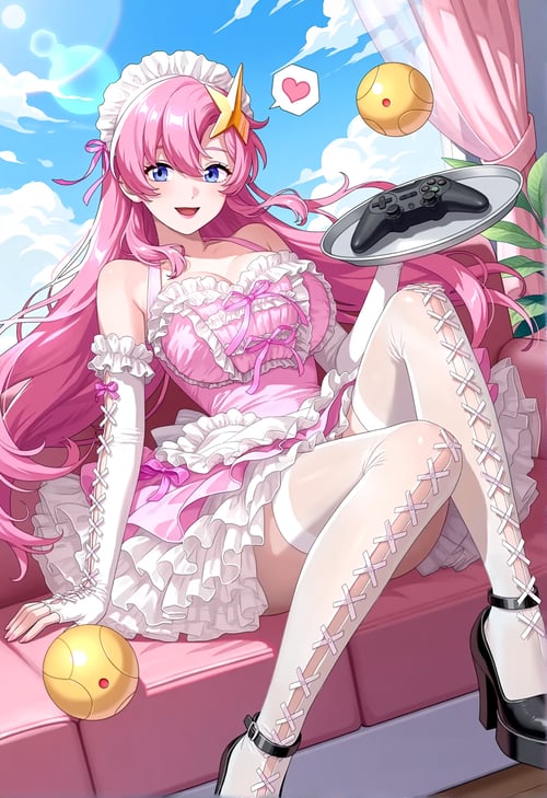Ruched Frilly Maid | Ruch Hour | ANIMA by poron on Tensor.Art