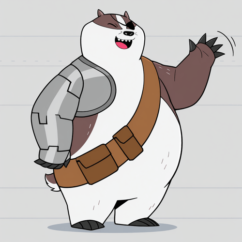 Badgerclops (Mao Mao: Heroes of Pure Heart) by user_685407734820090255 on Tensor.Art