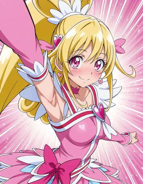 Cure Heart / キュアハート (ドキドキ！プリキュア) by Ez8 on Tensor.Art
