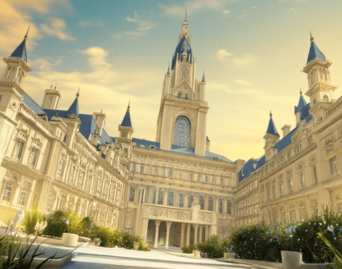 Anime Fantasy Architecture (Buildings) (NoobAI) (AD) by Min on Tensor.Art