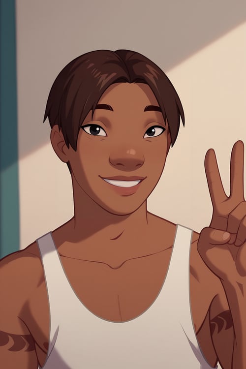 David Kawena (Lilo & Stitch) - Comission LoRA Pony by KillerUwU13_AI on Tensor.Art