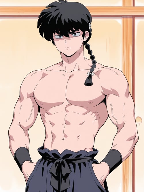 Ranma ½ style by Lobo de Hielo  on Tensor.Art