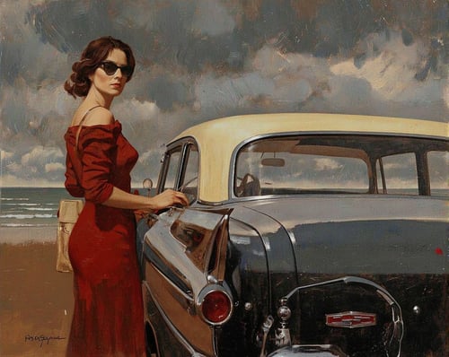Robert McGinnis by inknoir on Tensor.Art