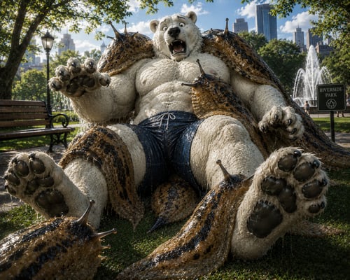 Giant Slugs on Male by Mr.Guy :) on Tensor.Art
