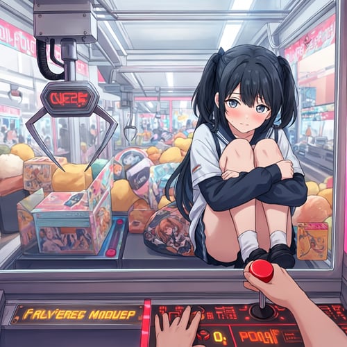 girl like claw machine by 鬼畫符 on Tensor.Art