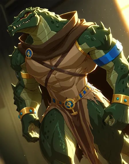 Sobek (Egyxos) (NoobAI) (AD) by user_720431629750874608 on Tensor.Art