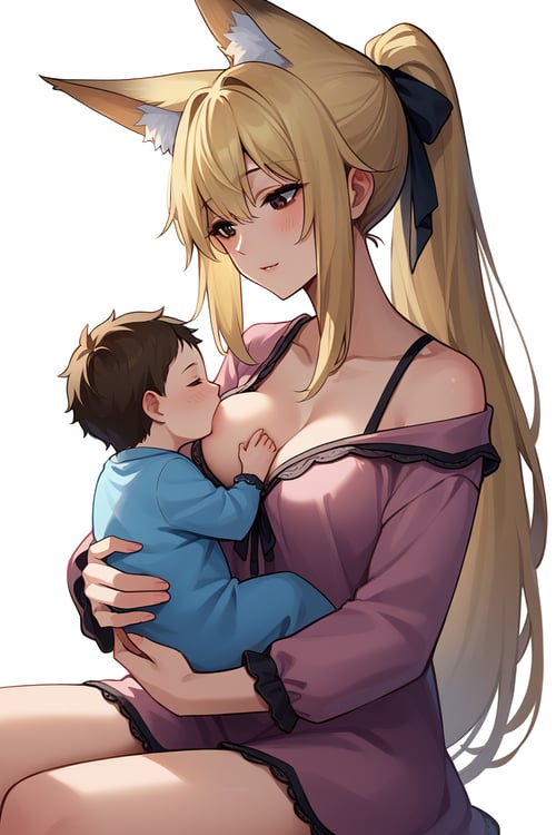 Baby Breast feeding Concept for PONY by Oliver DR on Tensor.Art