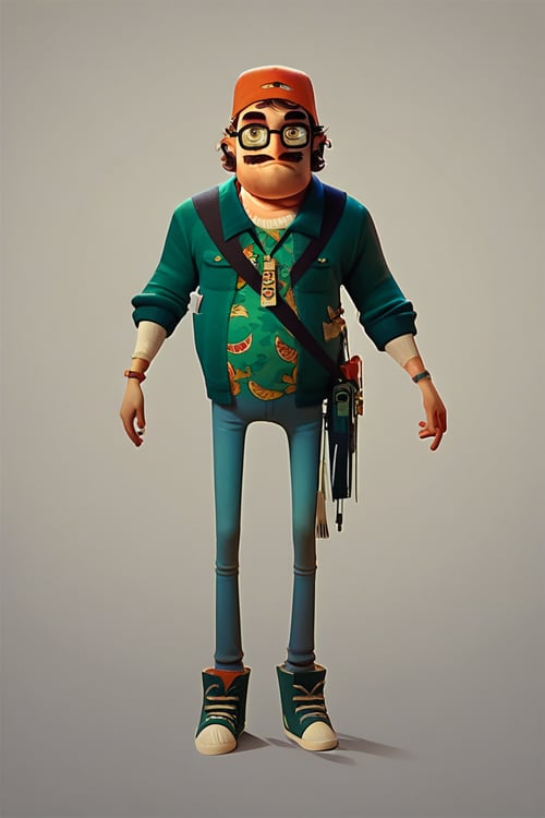 Quentin From Hello Neighbor 2 by Oliver DR on Tensor.Art