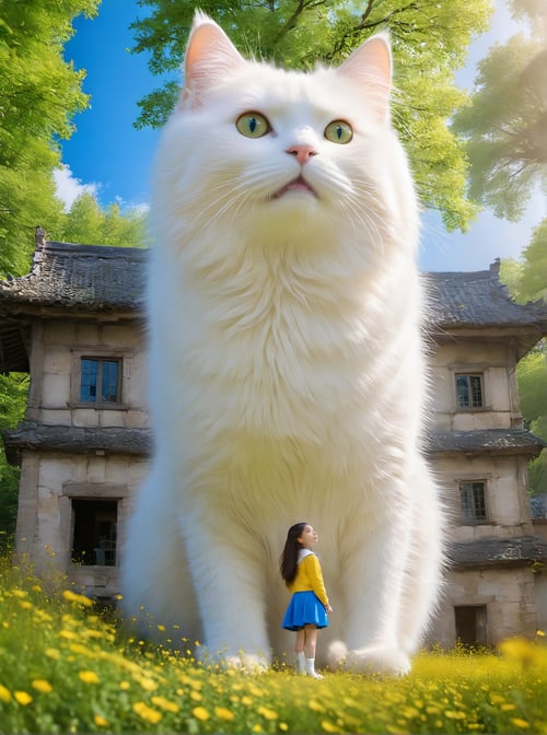 large white cat by Jiudy on Tensor.Art