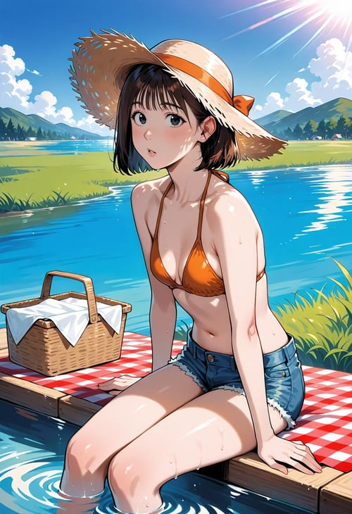 Haruko Akagi (赤木晴子) - Slam Dunk by user_758259292217423395 on Tensor.Art