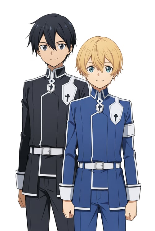 Kirito&Eugeo - SAO:Alicization War of Underworld by 第十三月 on Tensor.Art