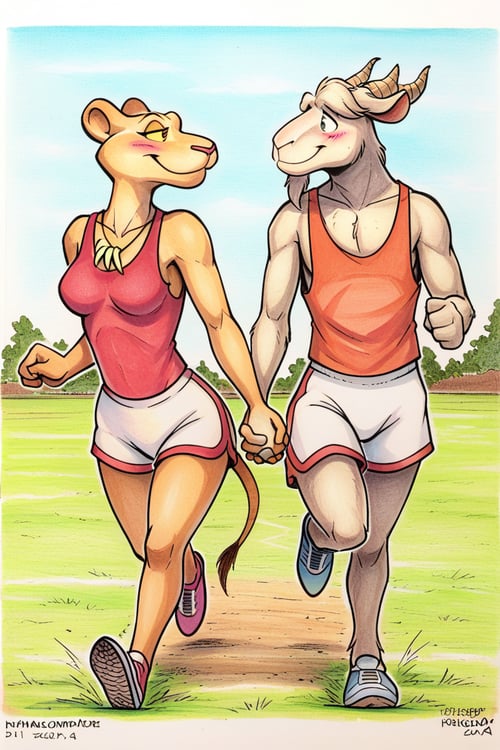 Kit Mambo from Animalympics For PONY by Oliver DR on Tensor.Art