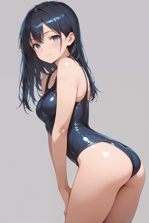 旧旧スクール水着/more old school swimsuit by yy on Tensor.Art