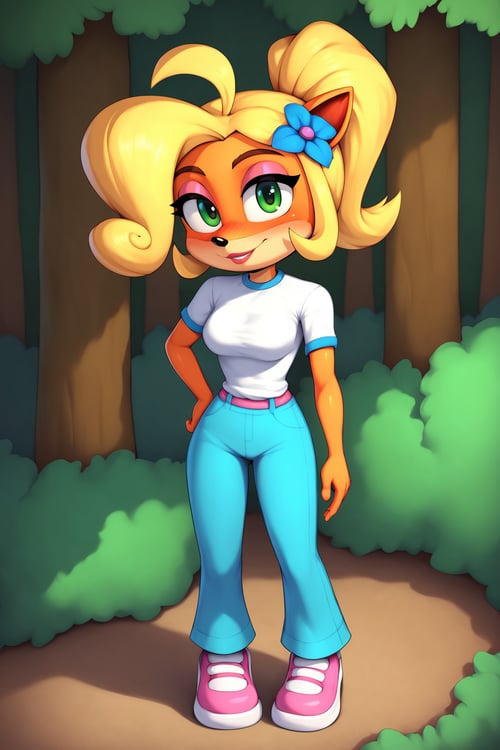 Coco Bandicoot (Crash Nitro Kart) - COMMISSION LoR by KillerUwU13_AI on Tensor.Art