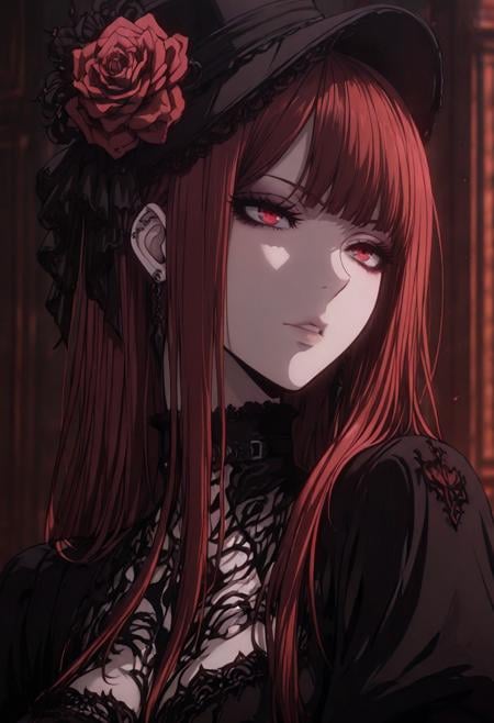 Gothic anime screencap style an4c4p by user_840000109067384486 on Tensor.Art