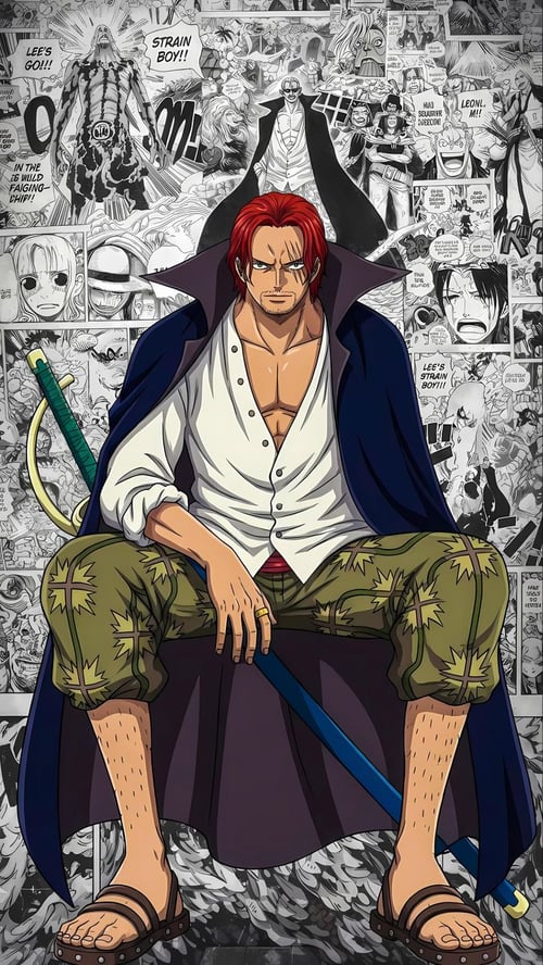 Shanks - One Piece by Sylion_Helia27 on Tensor.Art