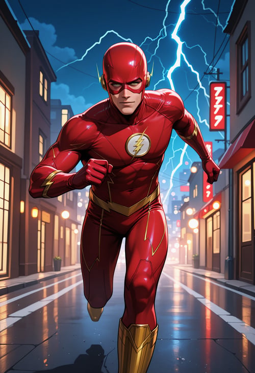 The Flash Suit by RandeiTheWitch on Tensor.Art
