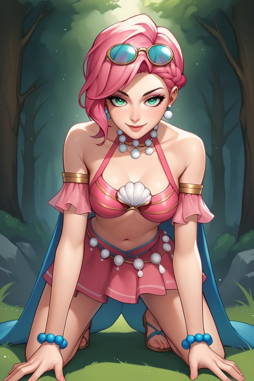 Ocean Song Ashe (LoL) - Comission LoRA PonyXL [NSF by KillerUwU13_AI on Tensor.Art