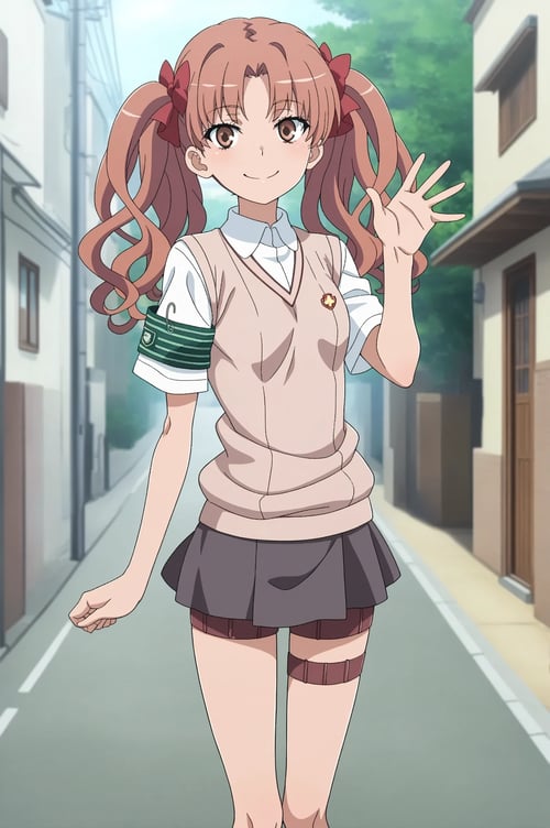 Kuroko Shirai (白井 黒子) - A Certain Scientific by Katori Konoe on Tensor.Art