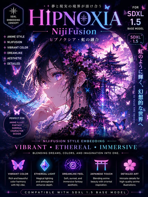 HIPNOXIA NijiFusion by Initial-D on Tensor.Art