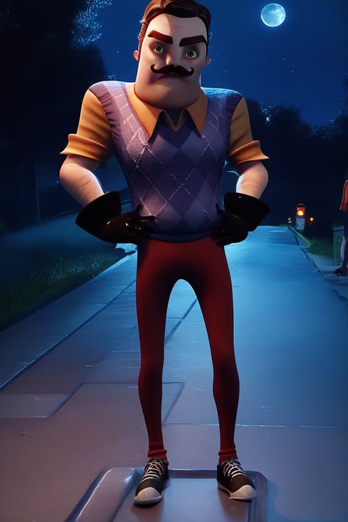 Theodore Peterson Hello Neighbor by Oliver DR on Tensor.Art