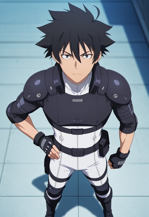 Jirou Azuma-Black Torch by Shjnct on Tensor.Art