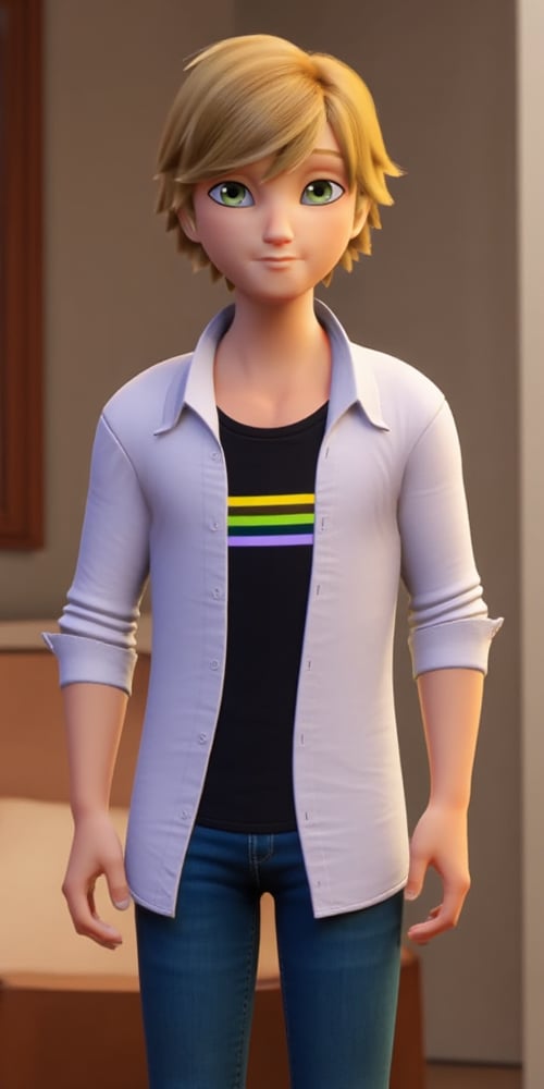 Adrien Agreste S6, Ladybug, Miraculous, Flux  by Tetete on Tensor.Art