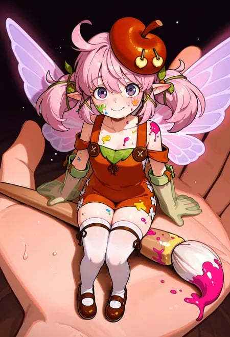ill角色系列-小精灵性感女神fairy by 爱丽丝王 on Tensor.Art