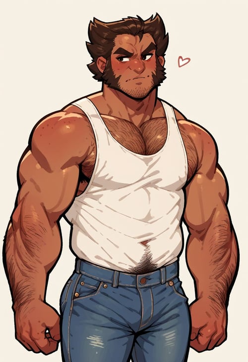 Wolverine/DeadPool/Cyclops pony by LarryB02 on Tensor.Art