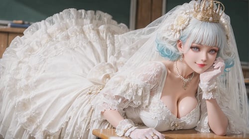 [FIN|IL Dress 76] Lolita Dress Lunargelus Lacuna:B by reprinter on Tensor.Art