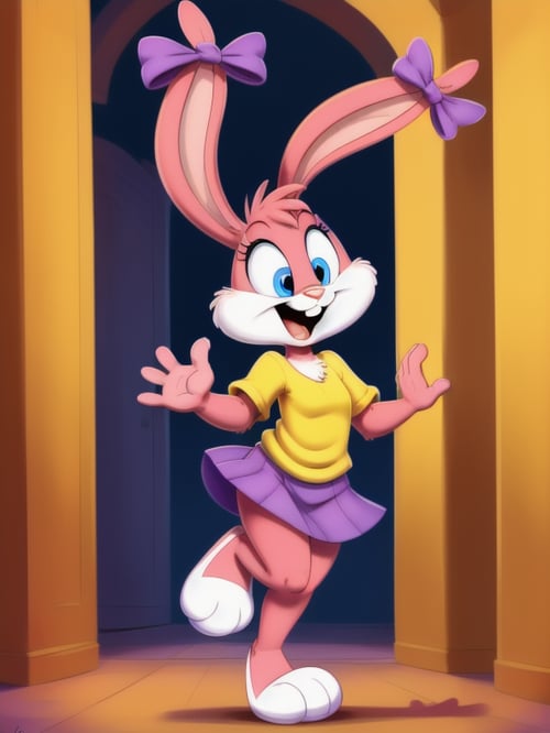 Babs Bunny (Tiny Toon Adventures) by KitsuneGirl on Tensor.Art