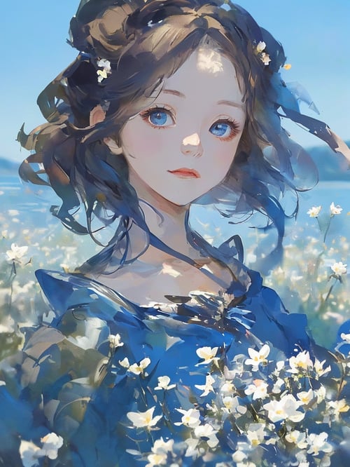 水彩风格二次元lora by 小资AI画廊 on Tensor.Art