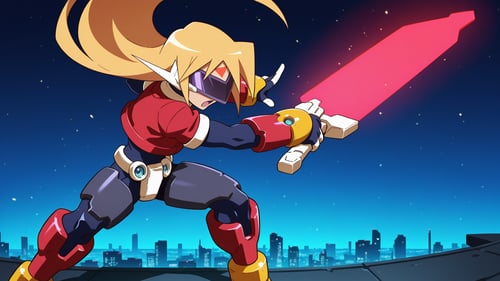 Girouette (+Model Z) - Megaman ZX by bfai on Tensor.Art
