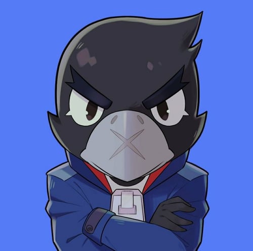 Crow - brawl stars by user_909676579674676111 on Tensor.Art