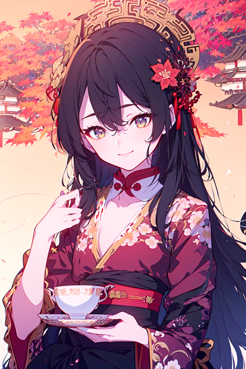  red and white by 梅黛垚子 on Tensor.Art