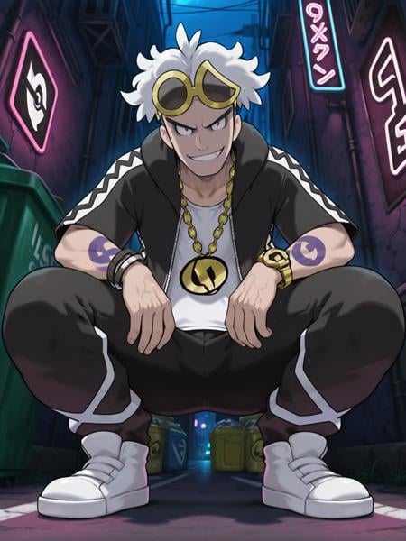 Guzma | Pokemon | Illustrious by ShiftRegister by user_680967095118289292 on Tensor.Art