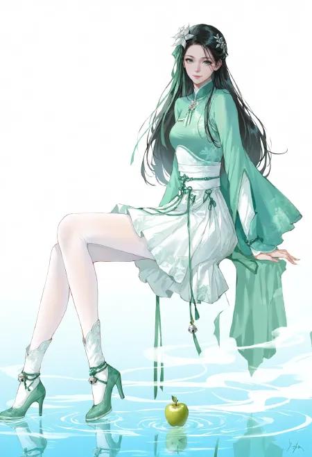 Yue Qingshu (月清疏) - Chinese仙剑漫画 by hhh on Tensor.Art