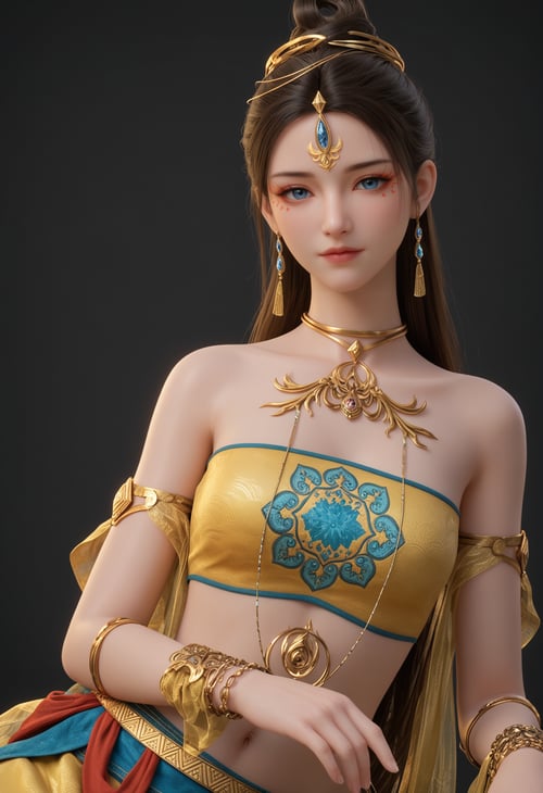 南陇侯 侍女-国漫-pony by 云落 on Tensor.Art