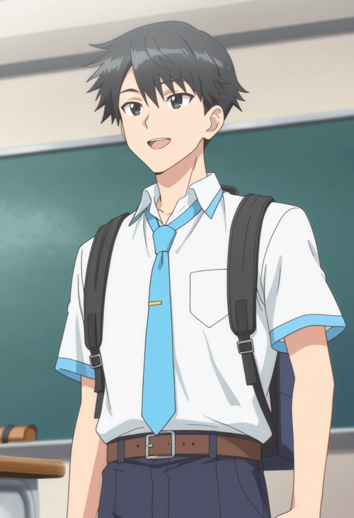 Shuuya Sanada/Aki-Even a Replica Can Fall in Love by Shjnct on Tensor.Art