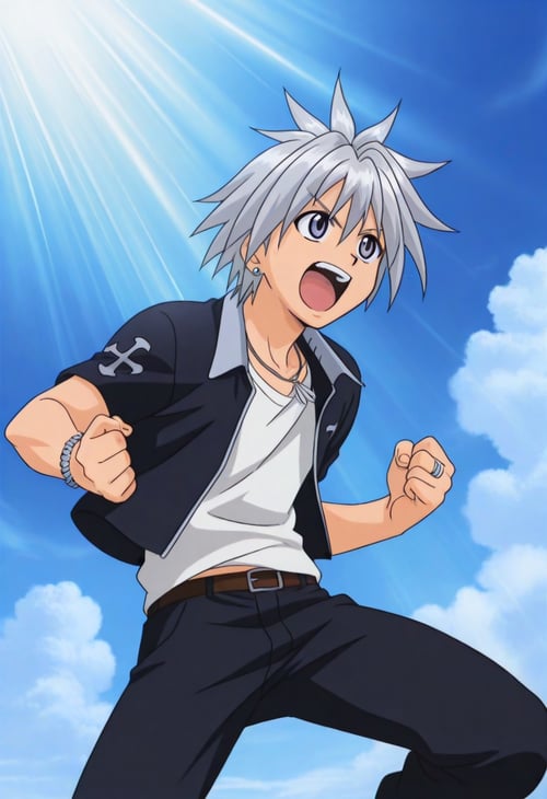 Haru Glory from Rave Master by GuyleD A.I on Tensor.Art